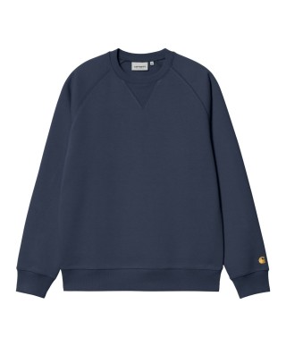 Carhartt WIP CHASE SWEAT BLUE/GOLD