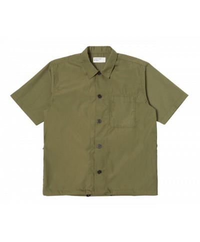 UNIVERSAL WORKS RECYCLED POLY TECH TECH OVERSHIRT OLIVE