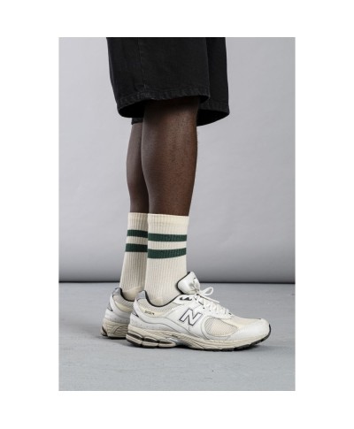 GOODIES SPORTIVE GREEN STRIPED SOCK