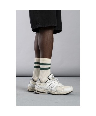 GOODIES SPORTIVE GREEN STRIPED SOCK