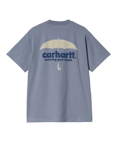 Carhartt WIP S/S COVERS T-SHIRT BAY BLUE