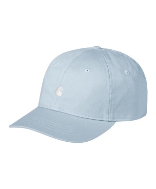 Carhartt WIP MADISON LOGO CAP FROSTED BLUE/ WHITE