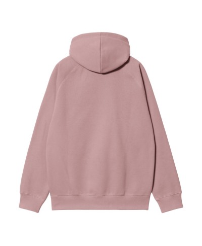 Carhartt WIP HOODED CHASE SWEAT GLASSY PINK/ GOLD
