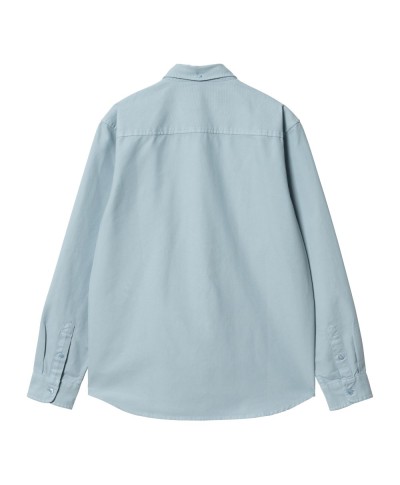 Carhartt WIP L/S BOLTON SHIRT FROSTED BLUE