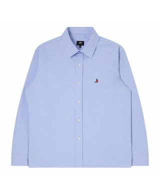 EDWIN BIG OX SHIRT LS OXFORD BLUE