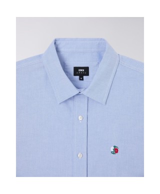 EDWIN BIG OX SHIRT LS OXFORD BLUE