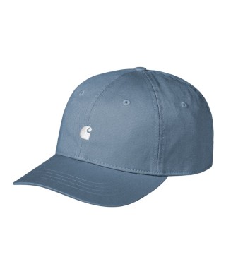 Carhartt WIP MADISON LOGO CAP VANCOUVER BLUE / WHITE