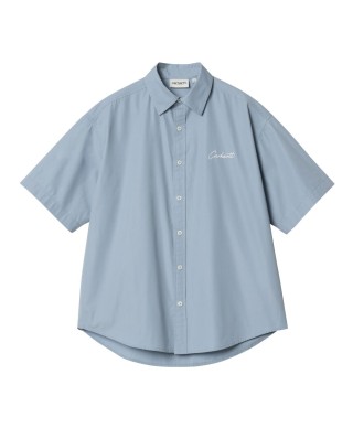 Carhartt WIP W' S/S JAXON SHIRT FROSTED BLUE / WAX