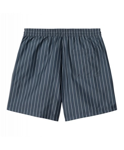 Carhartt WIP SLATER SWIM TRUNKS CASON STRIPE VERTICAL/BLUE