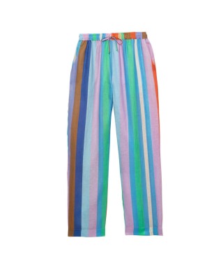 G.KERO CANELLE LINEN WOMEN TROUSERS