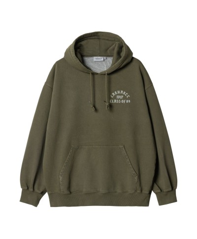 Carhartt WIP HOODED CLASS OF 89 DUNDEE/WHITE