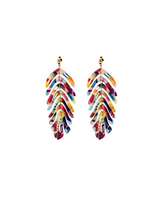 MADEMOISELLE ANTOINETTE BOUCLE D'OREILLE JANEIRO RAINBOW