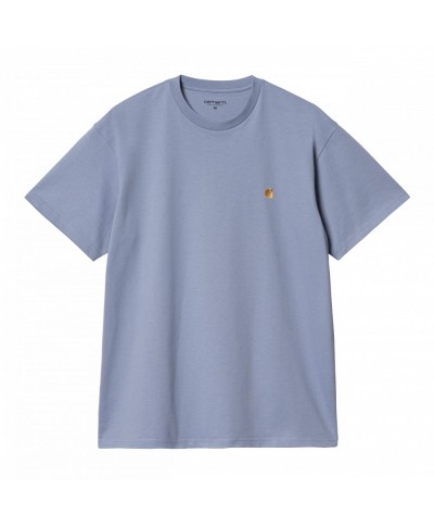 Carhartt WIP S/S CHASE T-SHIRT CHARM BLUE/GOLD