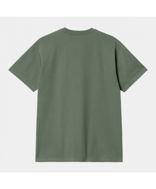 Carhartt WIP S/S CHASE T-SHIRT DUCK GREEN/GOLD