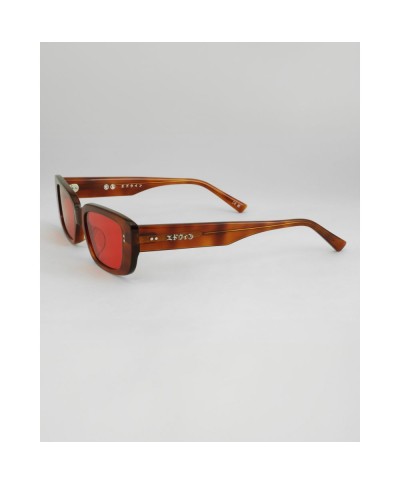 EDWIN X MESSY WEEKEND GRACE SUNGLASSES TORTOISE RED