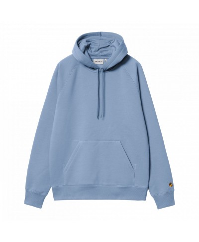 Carhartt WIP HOODED CHASE SWEAT CHARM BLUE / GOLD