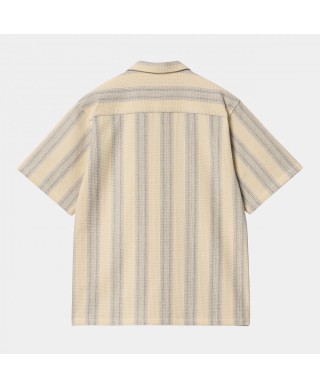 Carhartt WIP S/S DODSON SHIRT STRIPE NATURAL