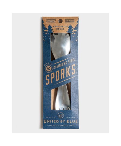 UNITED BY BLUE SPORK PACK STAINLESS STEEL