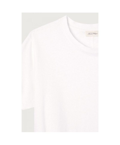 AMERICAN VINTAGE LOPINTALE T-SHIRT COL ROND BLANC