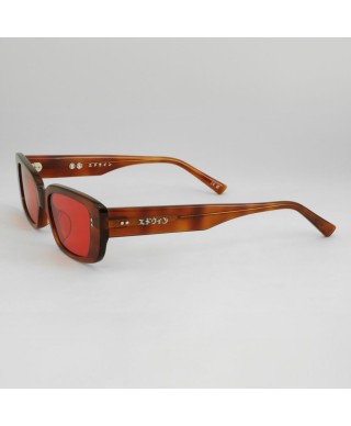 EDWIN X MESSY WEEKEND GRACE SUNGLASSES TORTOISE RED