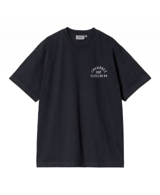 Carhartt WIP S/S CLASS OF 89 T-SHIRT DARK NAVY/WHITE