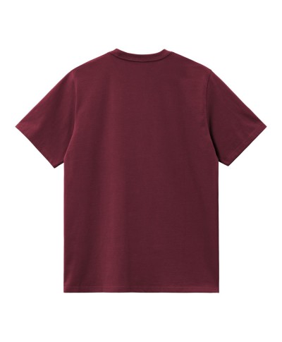 Carhartt WIP S/S POCKET T-SHIRT MALBEC