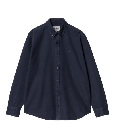 Carhartt WIP L/S BOLTON SHIRT AIR FORCE BLUE