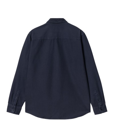 Carhartt WIP L/S BOLTON SHIRT AIR FORCE BLUE