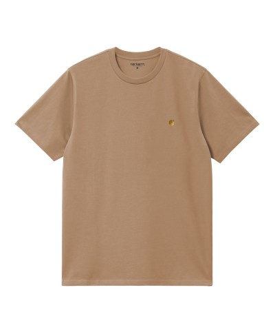 Carhartt WIP S/S CHASE T-SHIRT PEANUT/ GOLD