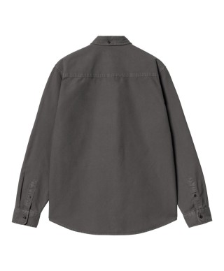 Carhartt WIP L/S BOLTON SHIRT GRAPHITE