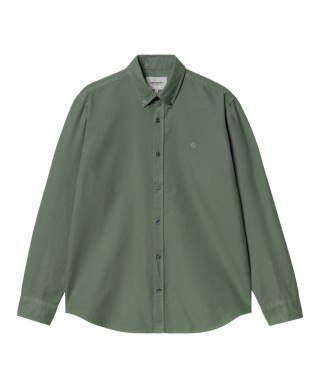 Carhartt WIP L/S BOLTON SHIRT DUCK GREEN