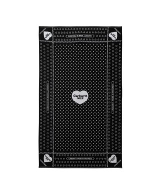 Carhartt WIP HEART BANDANA TOWEL HEART BANDANA JACQUARD / BLACK