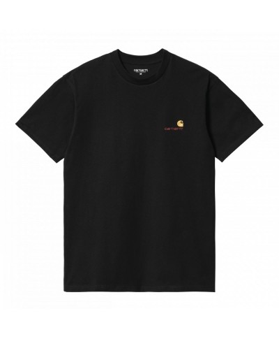 Carhartt WIP S/S AMERICAN SCRIPT T-SHIRT BLACK