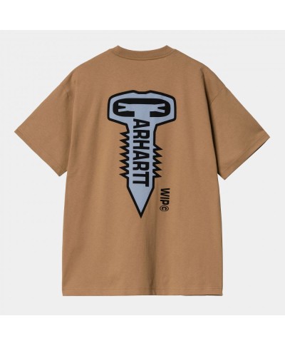 Carhartt WIP S/S CROSS SCREW T-SHIRT PEANUT