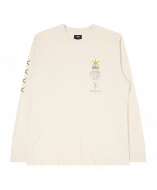 EDWIN TAKARA BEAUTILLON TS L/S SINGLE JERSEY WHISPER WHITE