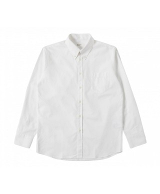 UNIVERSAL WORKS DAYBROOK SHIRT ORGANIC OXFORD WHITE