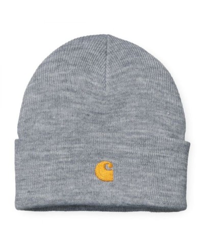 Carhartt WIP CHASE BEANIE GREY HEATHER / GOLD