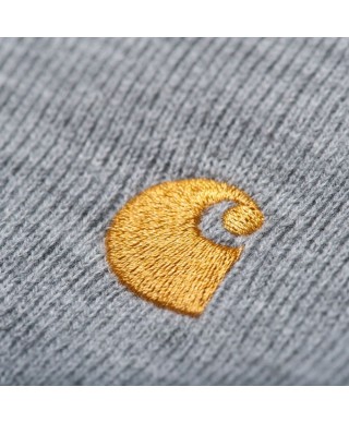 Carhartt WIP CHASE BEANIE GREY HEATHER / GOLD