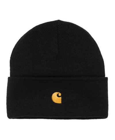 Carhartt WIP CHASE BEANIE BLACK / GOLD