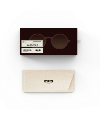 IZIPIZI SUN MAHOGANY BROWN SHADING LENSES G +0