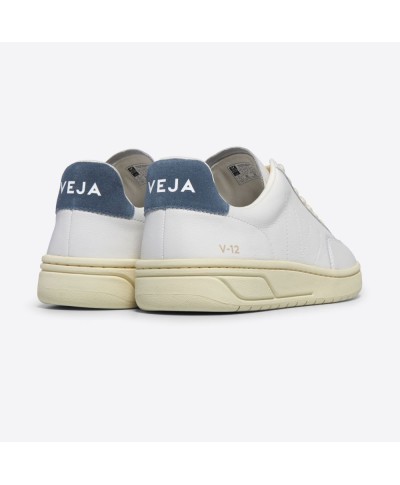 VEJA V-12 STITCH O.T LEATHER EXTRA-WHITE WHITE CALIFORNIA