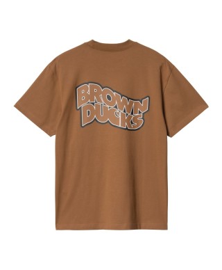 Carhartt WIP S/S BROWN DUCKS T-SHIRT HAMILTON BROWN