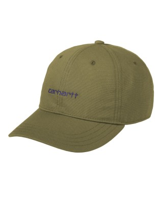 Carhartt WIP CANVAS SCRIPT CAP CAPULET/AURA