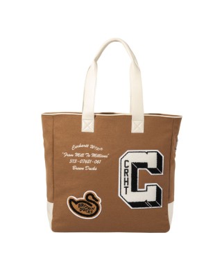 Carhartt WIP BROWN DUCKS TOTE HAMILTON BROWN/ WAX