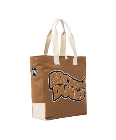 Carhartt WIP BROWN DUCKS TOTE HAMILTON BROWN/ WAX