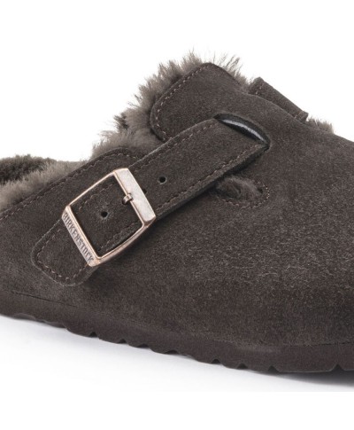 BIRKENSTOCK BOSTON SHEARLING VL MOCCA LAF