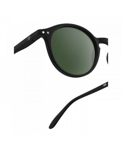 IZIPIZI SUN BLACK POLARIZED GREEN LENSES D