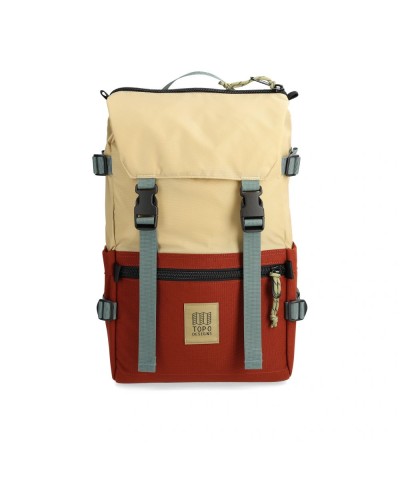 TOPO DESIGNS ROVER PACK CLASSIC SAHARA / FIRE BRICK