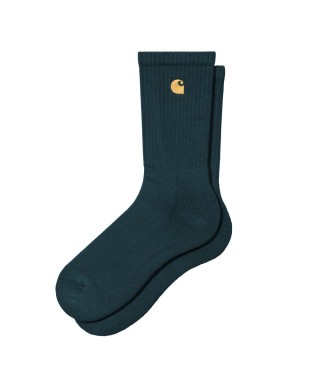 Carhartt WIP CHASE SOCKS DUCK BLUE / GOLD