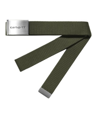 Carhartt WIP CLIP BELT CHROME OFFICE  GREEN